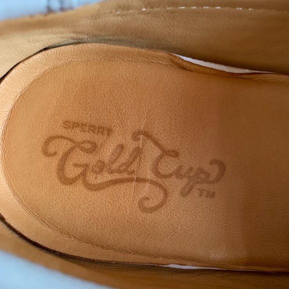 SPERRY TOP-SIDER A/O GOLD CUP BOAT SHOES WOMENS 9 LIGHT GREY - Picture 12 of 14